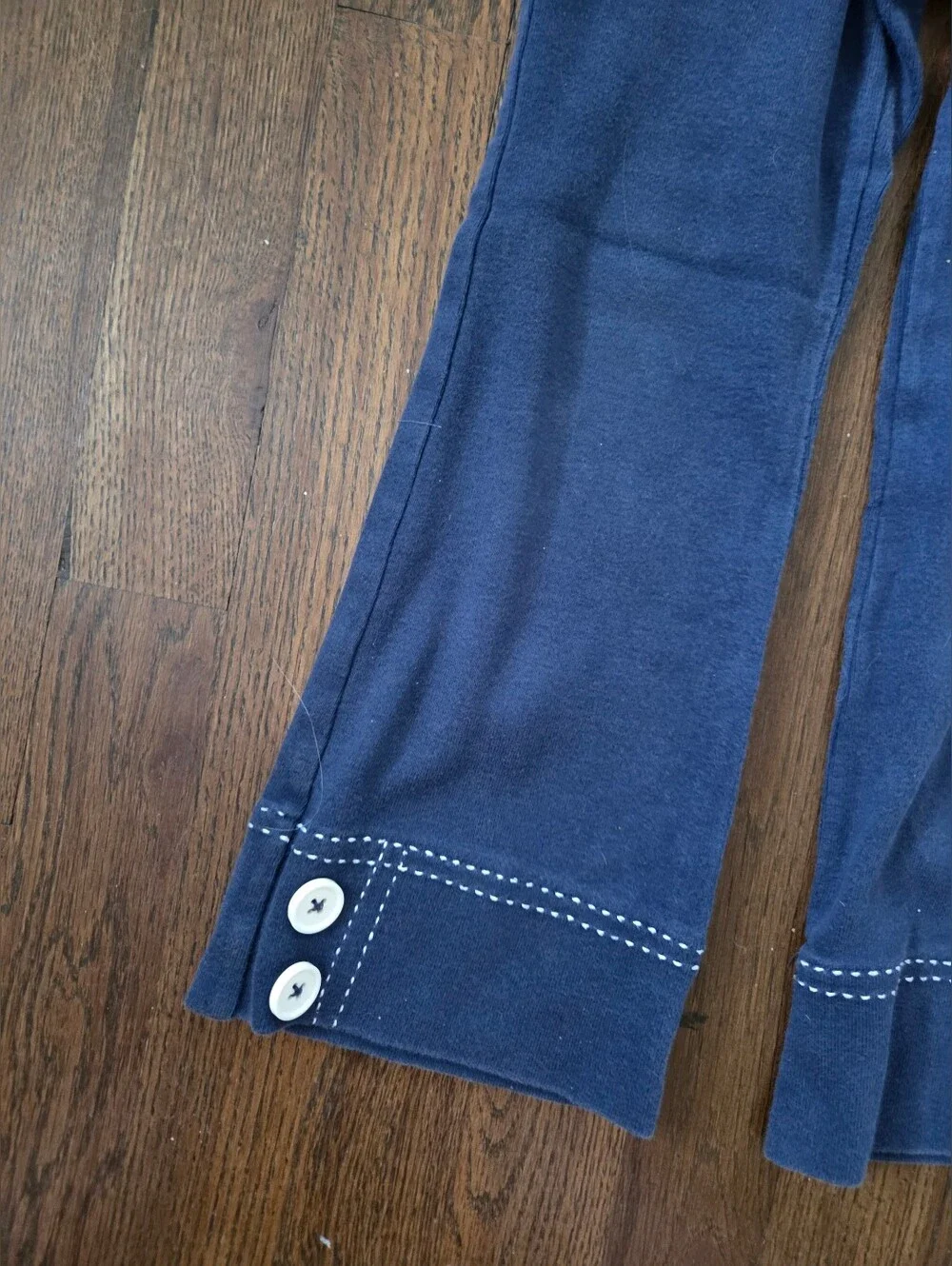 Vtg Gymboree Girls 5 Blue Yoga Pants